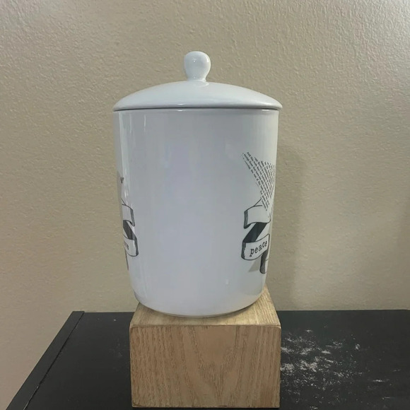 ST.NICHOLAS SQUARE DOVE PEACE/LOVE/JOY COOKIE JAR - Picture 2 of 9